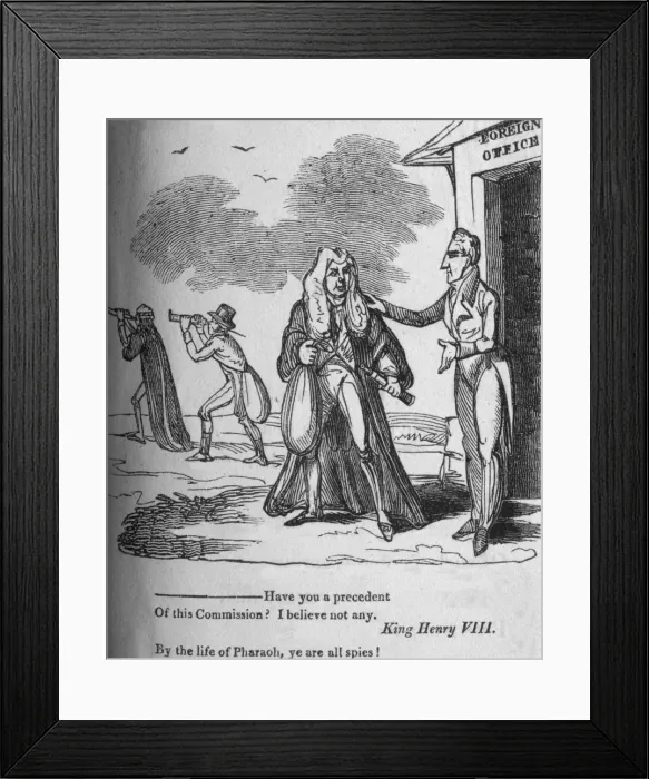 Framed Print : Have you a precedent of this Commission? I believe not any, c1820. Creator: Unknown Framed Print : Have you a precedent of this Commission? I believe not any, c1820. Creator: Unknown