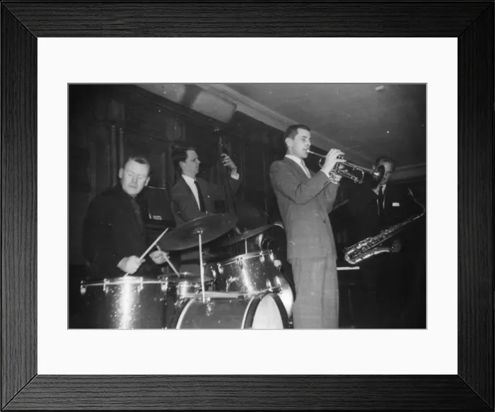 Framed Print : Ronnie Scott, c1963. Creator: Brian Foskett Framed Print : Ronnie Scott, c1963. Creator: Brian Foskett