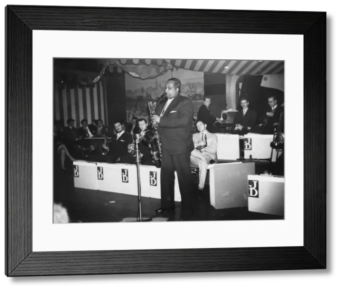 Framed Print : John Dankworth Band, Sunday night sessions, Marquee Club, London, 1960. Creator: Brian Foskett Framed Print : John Dankworth Band, Sunday night sessions, Marquee Club, London, 1960. Creator: Brian Foskett