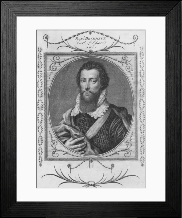 Framed Print : Rob Devereux, Earl of Essex, 1601, 1784. Creator: Unknown Framed Print : Rob Devereux, Earl of Essex, 1601, 1784. Creator: Unknown
