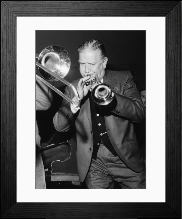 Framed Print : Wild Bill Davison, 1967. Creator: Brian Foskett Framed Print : Wild Bill Davison, 1967. Creator: Brian Foskett