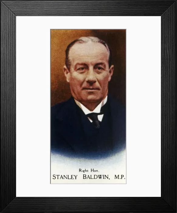 Framed Print : Right Hon. Stanley Baldwin, M. P. 1927. Creator: Unknown Framed Print : Right Hon. Stanley Baldwin, M. P. 1927. Creator: Unknown