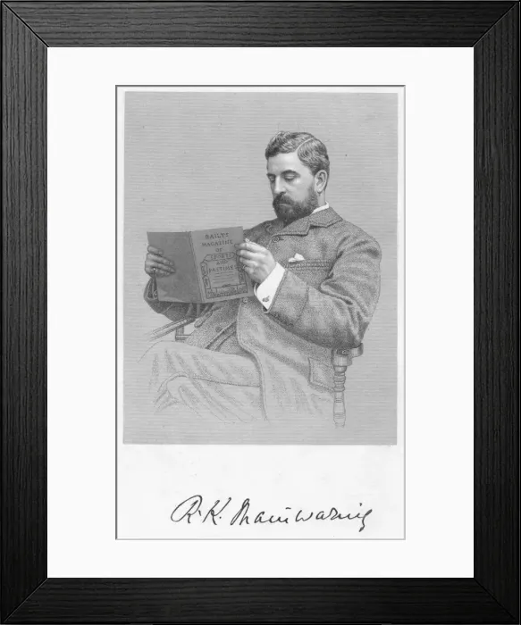 Framed Print : RK Mainwaring, 1893. Creator: William Roffe Framed Print : RK Mainwaring, 1893. Creator: William Roffe