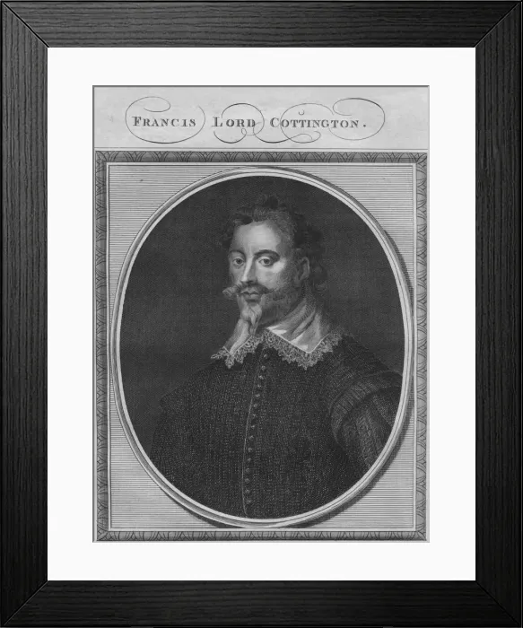 Framed Print : Francis Lord Cottington, 1785. Creator: Unknown