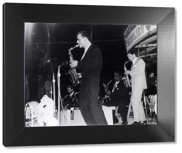 John Dankworth Big Band, with Peter King, Beaulieu Jazz Festival, Hampshire, 1960