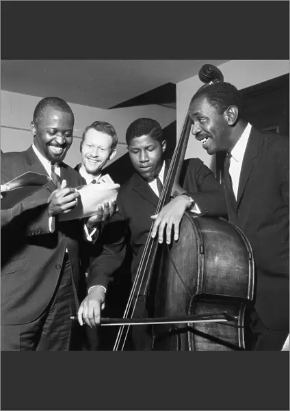 Junior Mance Trio, London, 1962. Creator: Brian Foskett
