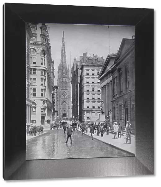 Wall Street, New York, c1897. Creator: Unknown