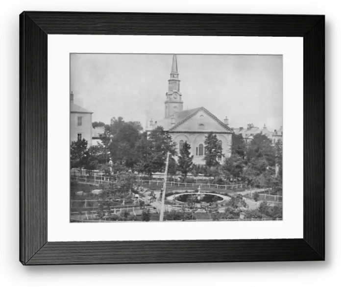 Framed Print : Place d Armes, Quebec, c1897. Creator: Unknown Framed Print : Place d Armes, Quebec, c1897. Creator: Unknown
