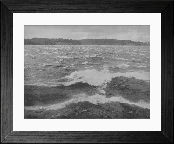 Framed Print : Long Sault Rapids, River St. Lawrence, c1897. Creator: Unknown Framed Print : Long Sault Rapids, River St. Lawrence, c1897. Creator: Unknown