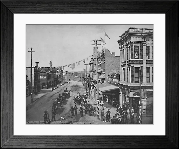 Framed Print : Victoria, British Columbia, c1897. Creator: Unknown Framed Print : Victoria, British Columbia, c1897. Creator: Unknown