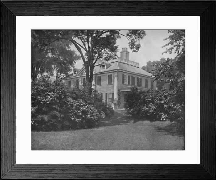 Framed Print : The Home of the Poet Longfellow, Cambridge, Mass. c1897. Creator: Unknown Framed Print : The Home of the Poet Longfellow, Cambridge, Mass. c1897. Creator: Unknown