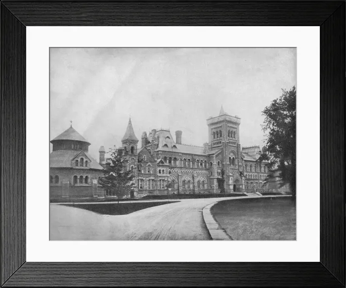 Framed Print : Toronto University, Toronto, Canada, c1897. Creator: Unknown Framed Print : Toronto University, Toronto, Canada, c1897. Creator: Unknown