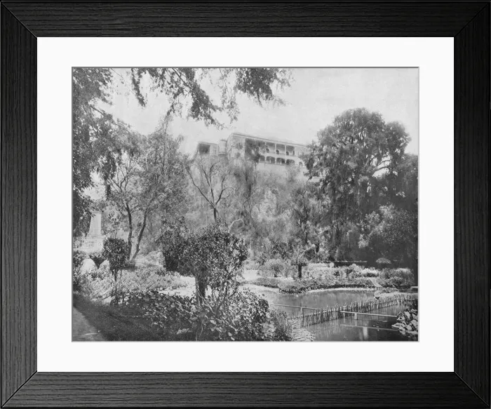 Framed Print : Chapultepec, Mexico, c1897. Creator: Unknown Framed Print : Chapultepec, Mexico, c1897. Creator: Unknown