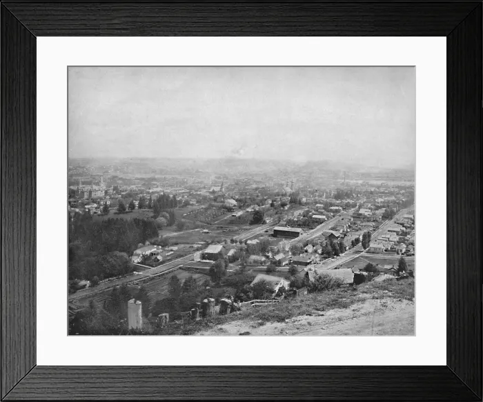 Framed Print : Portland, Oregon, c1897. Creator: Unknown Framed Print : Portland, Oregon, c1897. Creator: Unknown