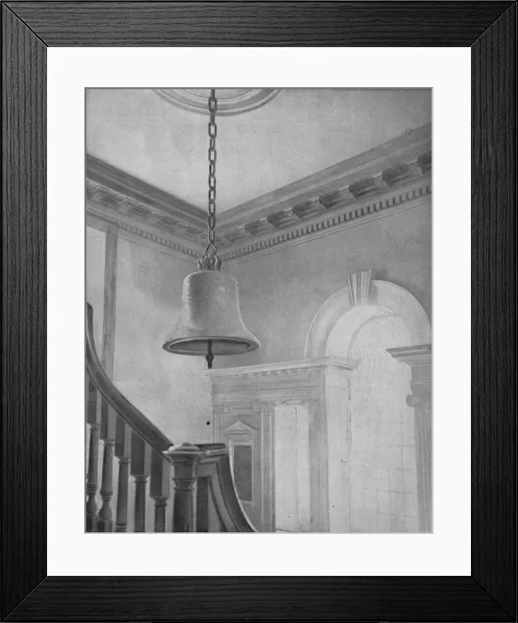 Framed Print : Liberty Bell, Independence Hall, c1897. Creator: Unknown Framed Print : Liberty Bell, Independence Hall, c1897. Creator: Unknown