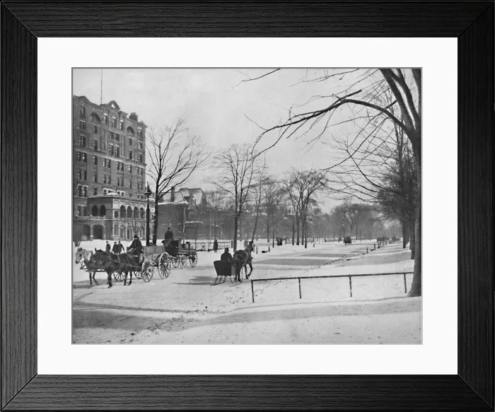 Framed Print : Euclid Avenue, Cleveland, Ohio, c1897. Creator: Unknown Framed Print : Euclid Avenue, Cleveland, Ohio, c1897. Creator: Unknown