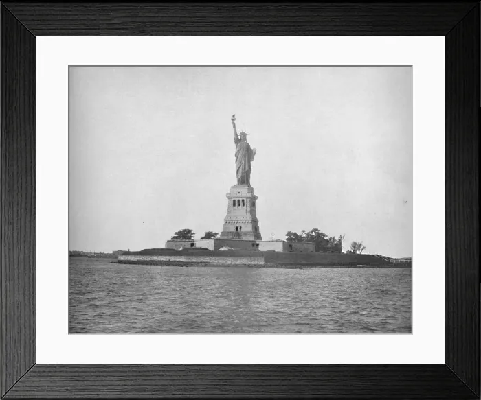 Framed Print : Statue of Liberty, New York, c1897. Creator: Unknown Framed Print : Statue of Liberty, New York, c1897. Creator: Unknown