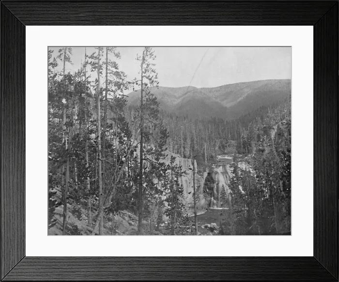 Framed Print : Missouri River, below Great Falls, Montana, c1897. Creator: Unknown