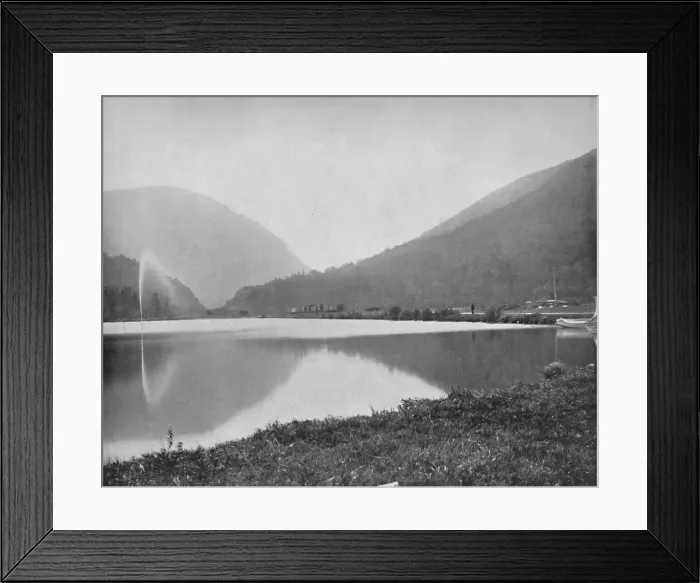 Framed Print : Crawford Notch, White Mountains, New Hampshire, c1897. Creator: Unknown Framed Print : Crawford Notch, White Mountains, New Hampshire, c1897. Creator: Unknown
