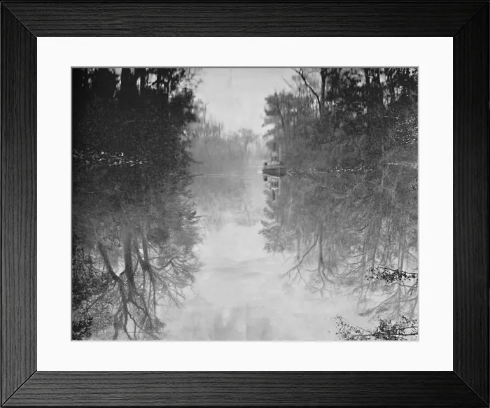 Framed Print : Deep Creek, Florida, c1897. Creator: Unknown Framed Print : Deep Creek, Florida, c1897. Creator: Unknown