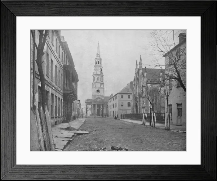 Framed Print : St. Philips Church, Charleston, South Carolina, c1897. Creator: Unknown Framed Print : St. Philips Church, Charleston, South Carolina, c1897. Creator: Unknown