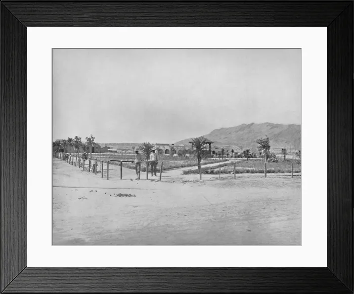 Framed Print : The Plaza, El Paso, Texas, c1897. Creator: Unknown Framed Print : The Plaza, El Paso, Texas, c1897. Creator: Unknown