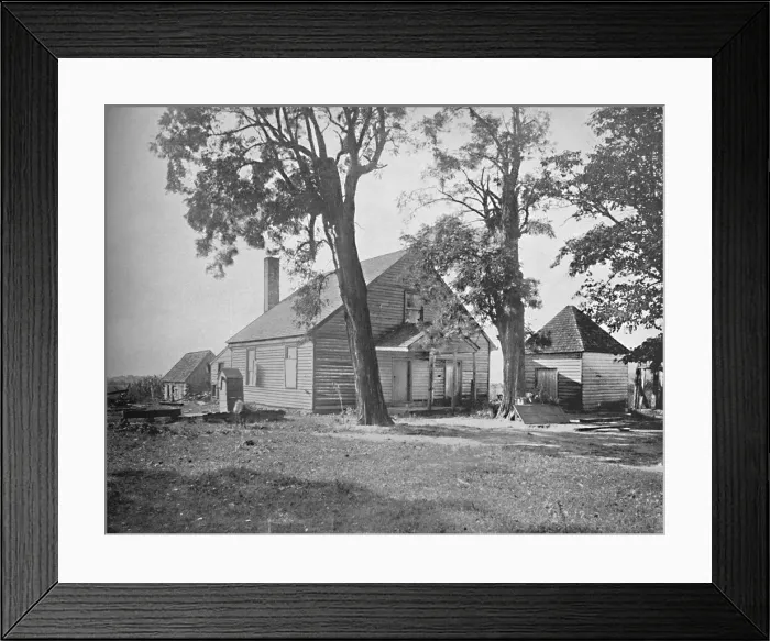 Framed Print : House in Which Stonewall Jackson Died, Richmond, Virginia, c1897. Creator: Unknown Framed Print : House in Which Stonewall Jackson Died, Richmond, Virginia, c1897. Creator: Unknown