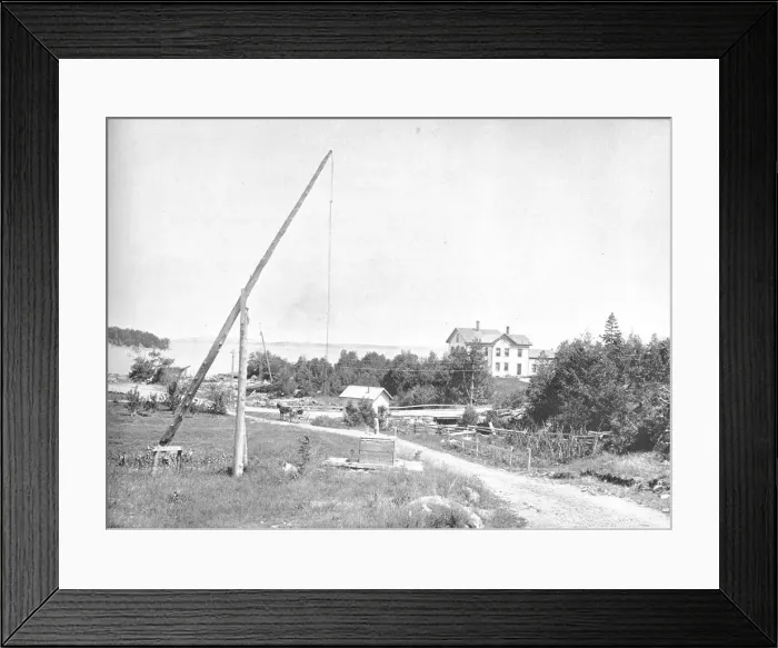 Framed Print : Frenchmans Bay, Bar Harbor, c1897. Creator: Unknown Framed Print : Frenchmans Bay, Bar Harbor, c1897. Creator: Unknown