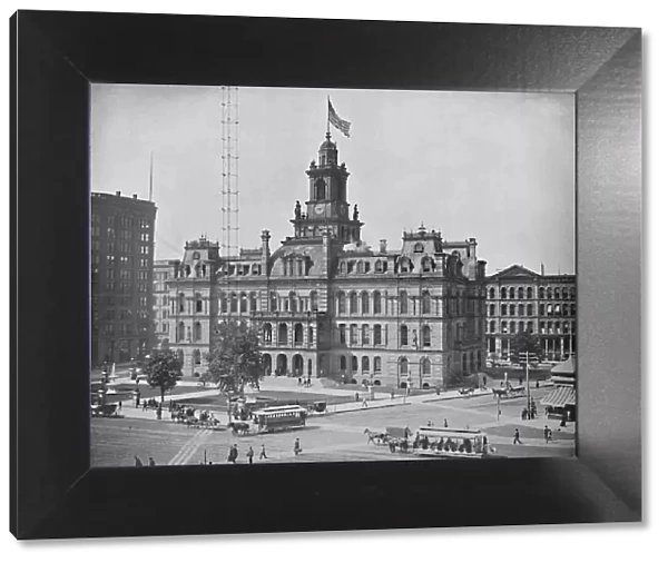 City Hall, Detroit, Michigan, c1897. Creator: Unknown