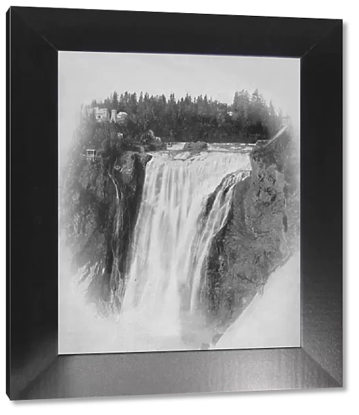Falls of Montmorency, Quebec, c1897. Creator: Unknown
