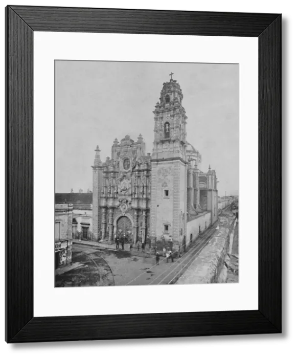 Framed Print : Church of La Santisma, City of Mexico, c1897. Creator: Unknown Framed Print : Church of La Santisma, City of Mexico, c1897. Creator: Unknown