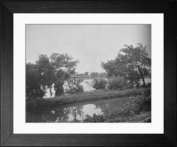 Framed Print : The Susquehanna River, Pennsylvania, c1897. Creator: Unknown Framed Print : The Susquehanna River, Pennsylvania, c1897. Creator: Unknown