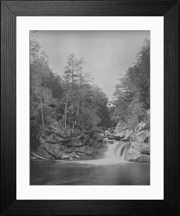 Framed Print : The Pool, Franconia Range, White Mountains, c1897. Creator: Unknown Framed Print : The Pool, Franconia Range, White Mountains, c1897. Creator: Unknown