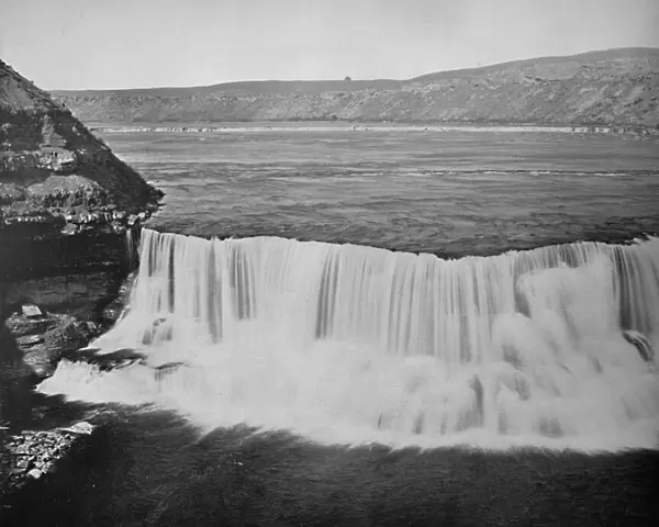 Missouri River, below Great Falls, Montana, c1897. Creator: Unknown