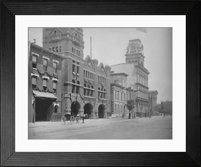 Framed Print : Jefferson Hills, Louisville, Kentucky, c1897. Creator: Unknown Framed Print : Jefferson Hills, Louisville, Kentucky, c1897. Creator: Unknown