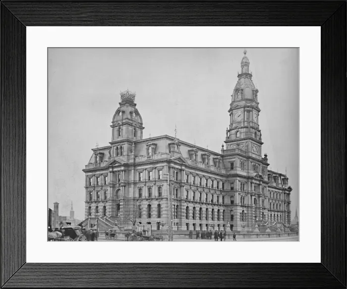 Framed Print : Court House, Louisville, Kentucky, c1897. Creator: Unknown Framed Print : Court House, Louisville, Kentucky, c1897. Creator: Unknown