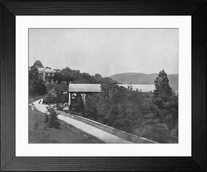 Framed Print : West Point on the Hudson, c1897. Creator: Unknown Framed Print : West Point on the Hudson, c1897. Creator: Unknown