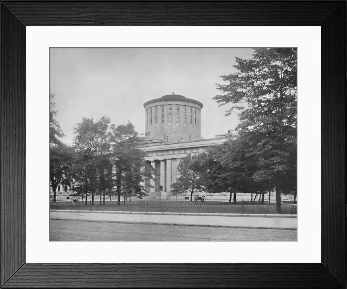 Framed Print : State Capitol, Columbus, Ohio, c1897. Creator: Unknown Framed Print : State Capitol, Columbus, Ohio, c1897. Creator: Unknown
