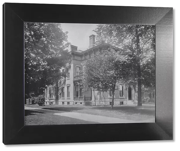 Residence of Ex-President Harrison, Indianapolis, Indiana, c1897. Creator: Unknown