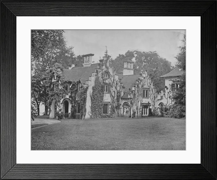 Framed Print : Sunnyside, Home of Washington Irving, near Tarrytown, New York, c1897 Framed Print : Sunnyside, Home of Washington Irving, near Tarrytown, New York, c1897