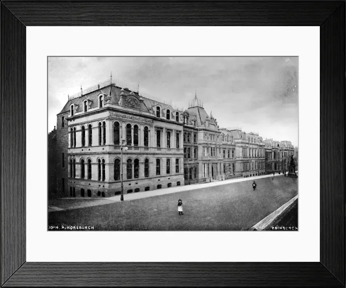 Framed Print : The Heriot-Watt College, Edinburgh, 1909. Creators: Fradelle & Young, John Horsburgh Framed Print : The Heriot-Watt College, Edinburgh, 1909. Creators: Fradelle & Young, John Horsburgh