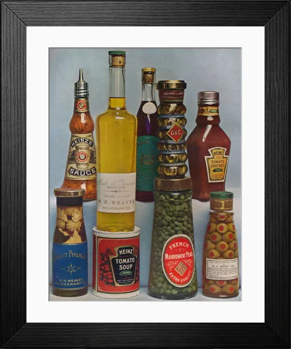 Framed Print : Product Labels, 1909. Creator: Unknown Framed Print : Product Labels, 1909. Creator: Unknown