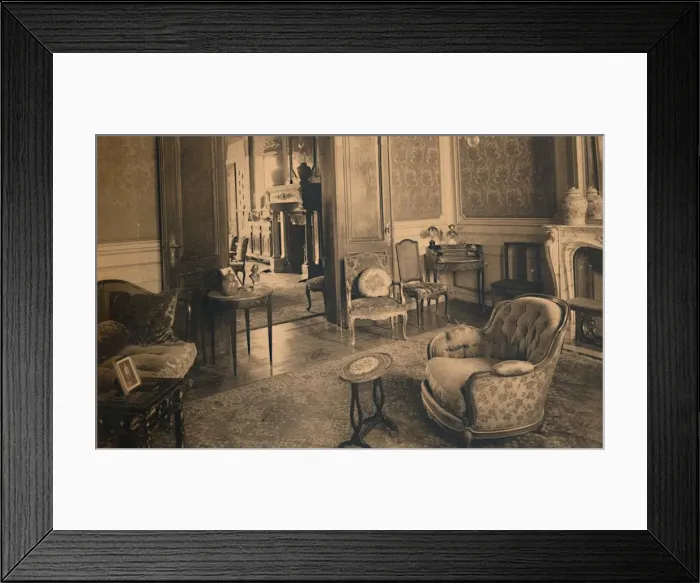 Framed Print : The Ministers office at the Cuban Embassy in Brussels, Belgium, 1927. Creator: Unknown Framed Print : The Ministers office at the Cuban Embassy in Brussels, Belgium, 1927. Creator: Unknown
