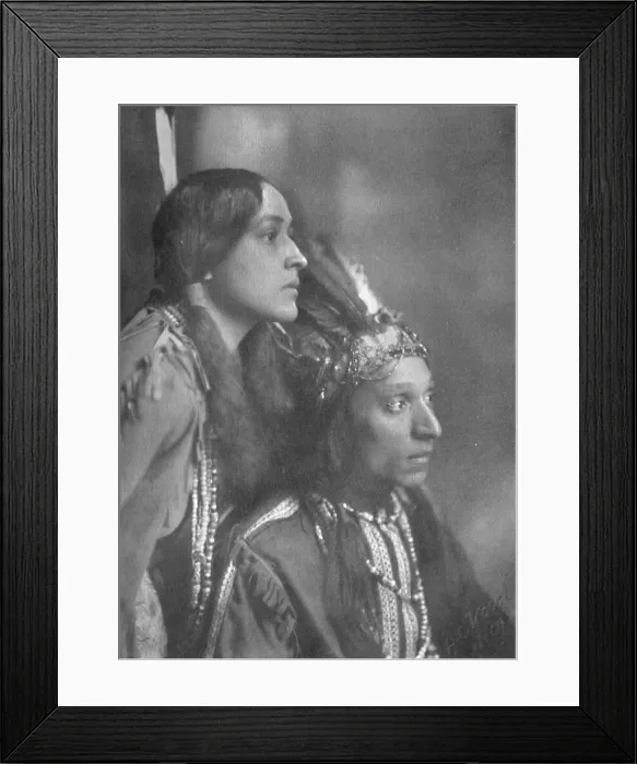 Framed Print : Interested, 1909. Creator: Hermann Clemens Kosel Framed Print : Interested, 1909. Creator: Hermann Clemens Kosel
