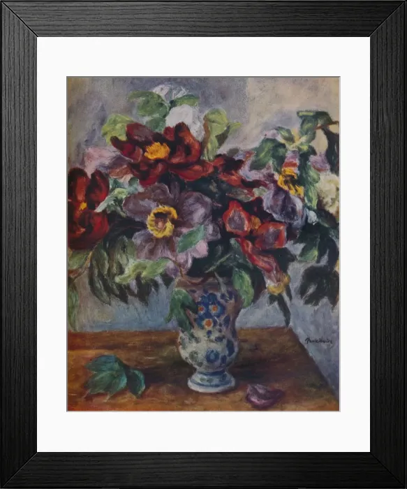 Framed Print : Flowers, c1920s, (1943). Creator: Jozef Pankiewicz Framed Print : Flowers, c1920s, (1943). Creator: Jozef Pankiewicz