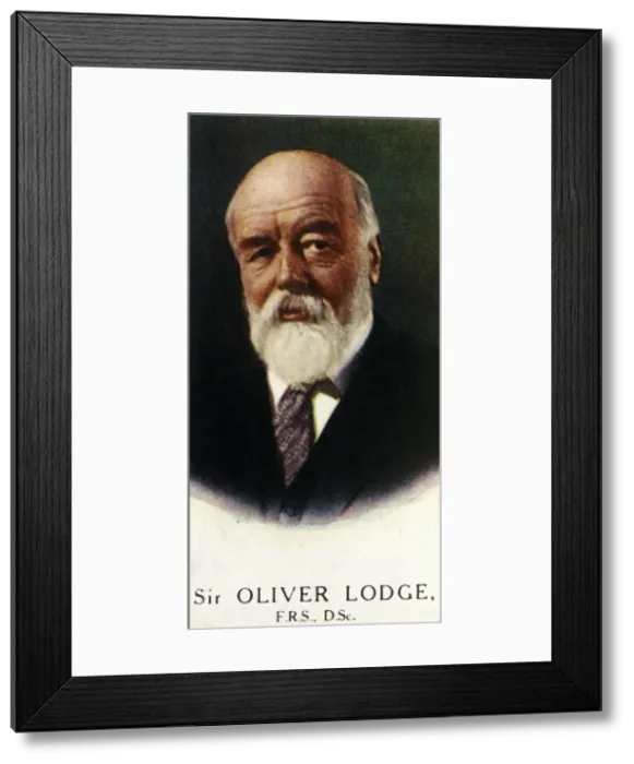 Framed Print : Sir Oliver Lodge, F. R. S. D. Sc. 1927. Creator: Unknown Framed Print : Sir Oliver Lodge, F. R. S. D. Sc. 1927. Creator: Unknown
