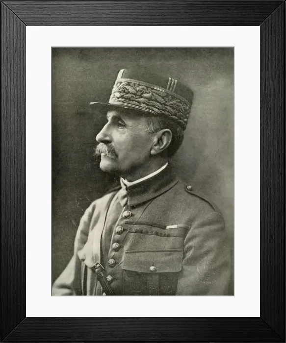 Framed Print : Marshal Foch, (1919). Creator: Unknown Framed Print : Marshal Foch, (1919). Creator: Unknown