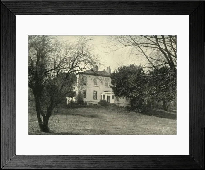 Framed Print : Newtown House, Waterford, 1901. Creator: A H Poole Framed Print : Newtown House, Waterford, 1901. Creator: A H Poole