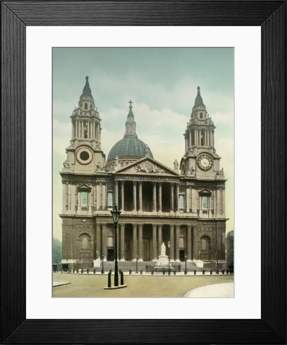 Framed Print : St. Pauls Cathedral, c1900s. Creator: Eyre & Spottiswoode Framed Print : St. Pauls Cathedral, c1900s. Creator: Eyre & Spottiswoode