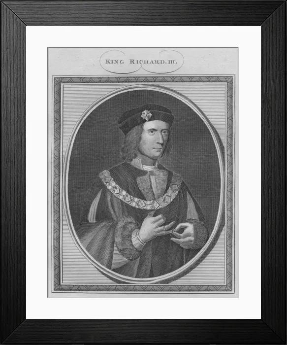 Framed Print : King Richard III, 1786. Creator: Unknown Framed Print : King Richard III, 1786. Creator: Unknown